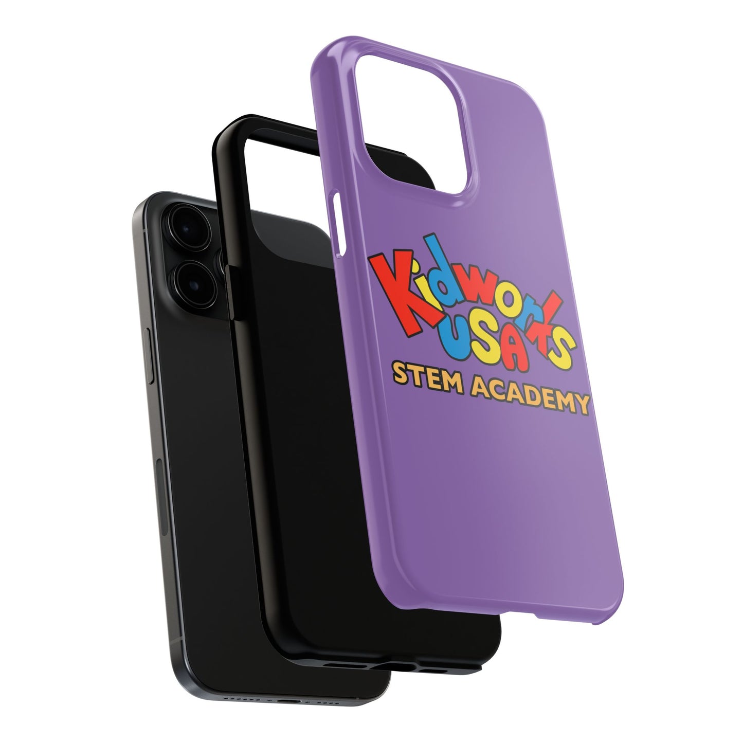 COLOR CUSTOMIZED Kidworks USA Stem Academy Tough Phone Cases - iPhone 12+