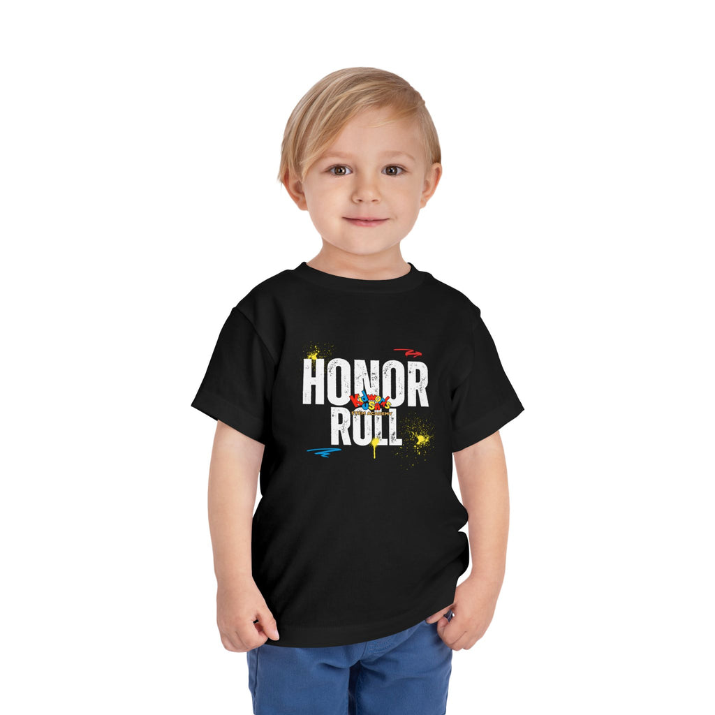 Kidworks USA HONOR ROLL Toddler Tee - Black