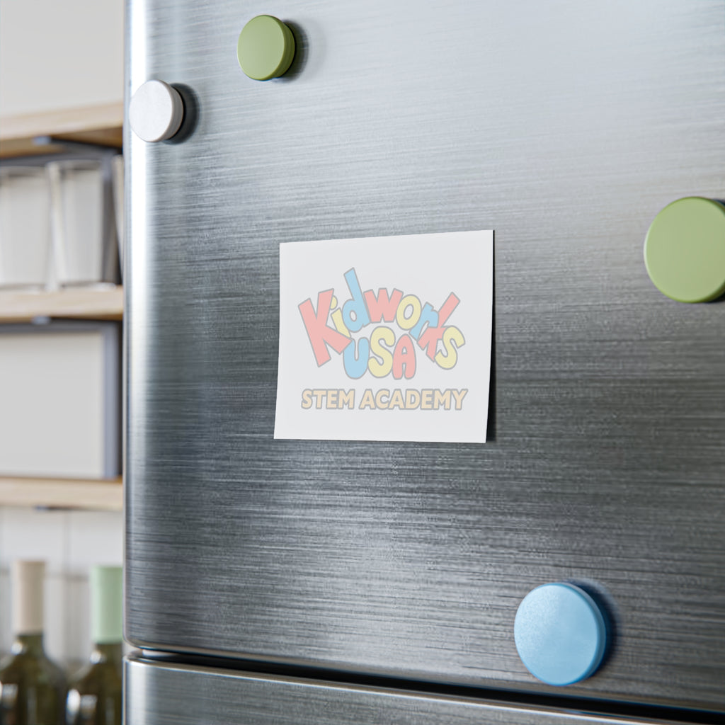 Post-it® Brand Kidworks USA STEM ACADEMY Logo Note Pads, 6 sizes