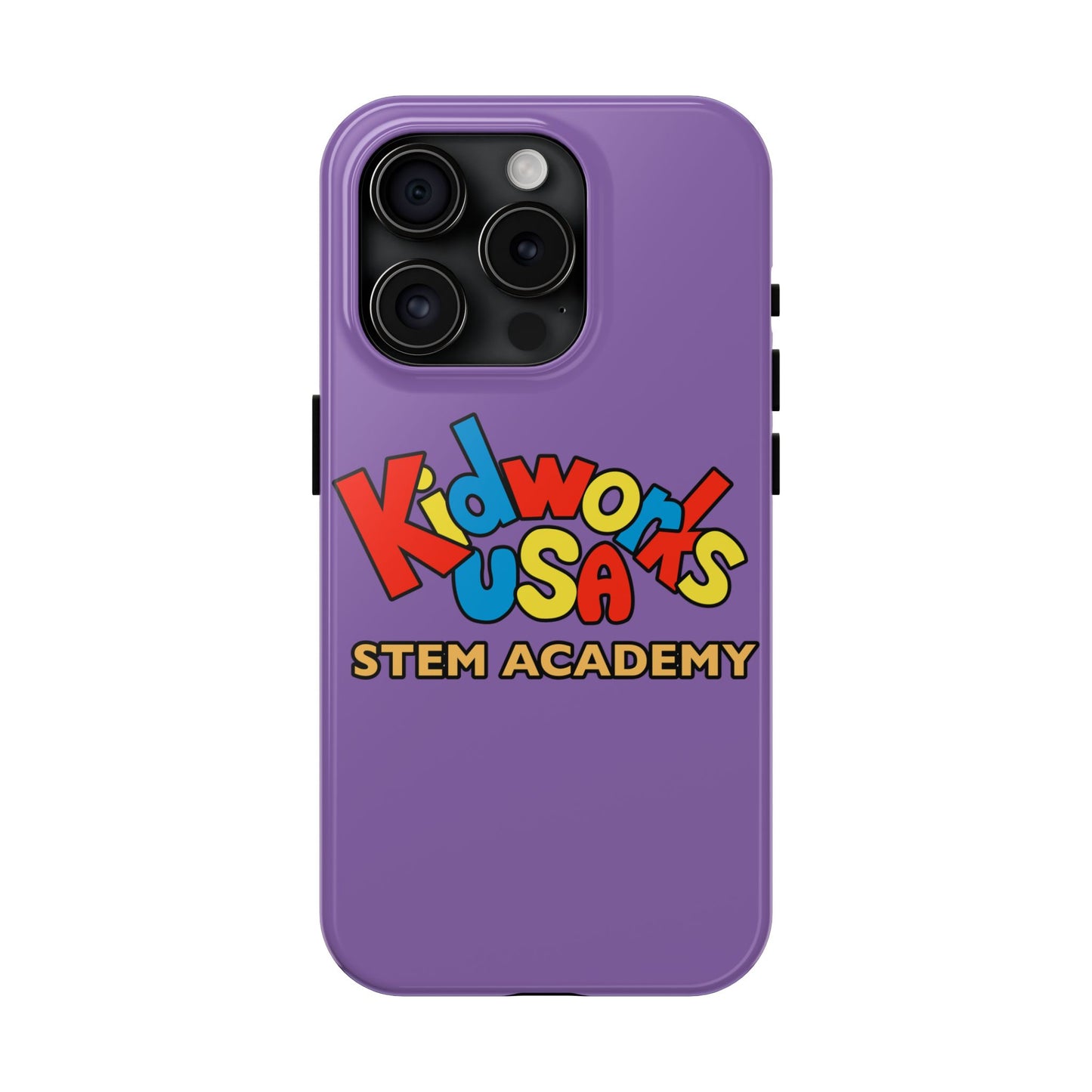 COLOR CUSTOMIZED Kidworks USA Stem Academy Tough Phone Cases - iPhone 12+