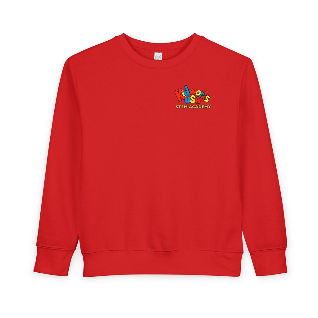 Kidworks USA Preschool & VPK Official UNIFORM Toddler Sweatshirt - Red
