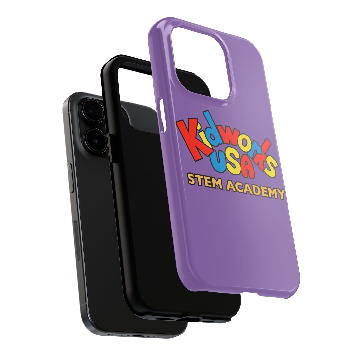 COLOR CUSTOMIZED Kidworks USA Stem Academy Tough Phone Cases - iPhone 12+