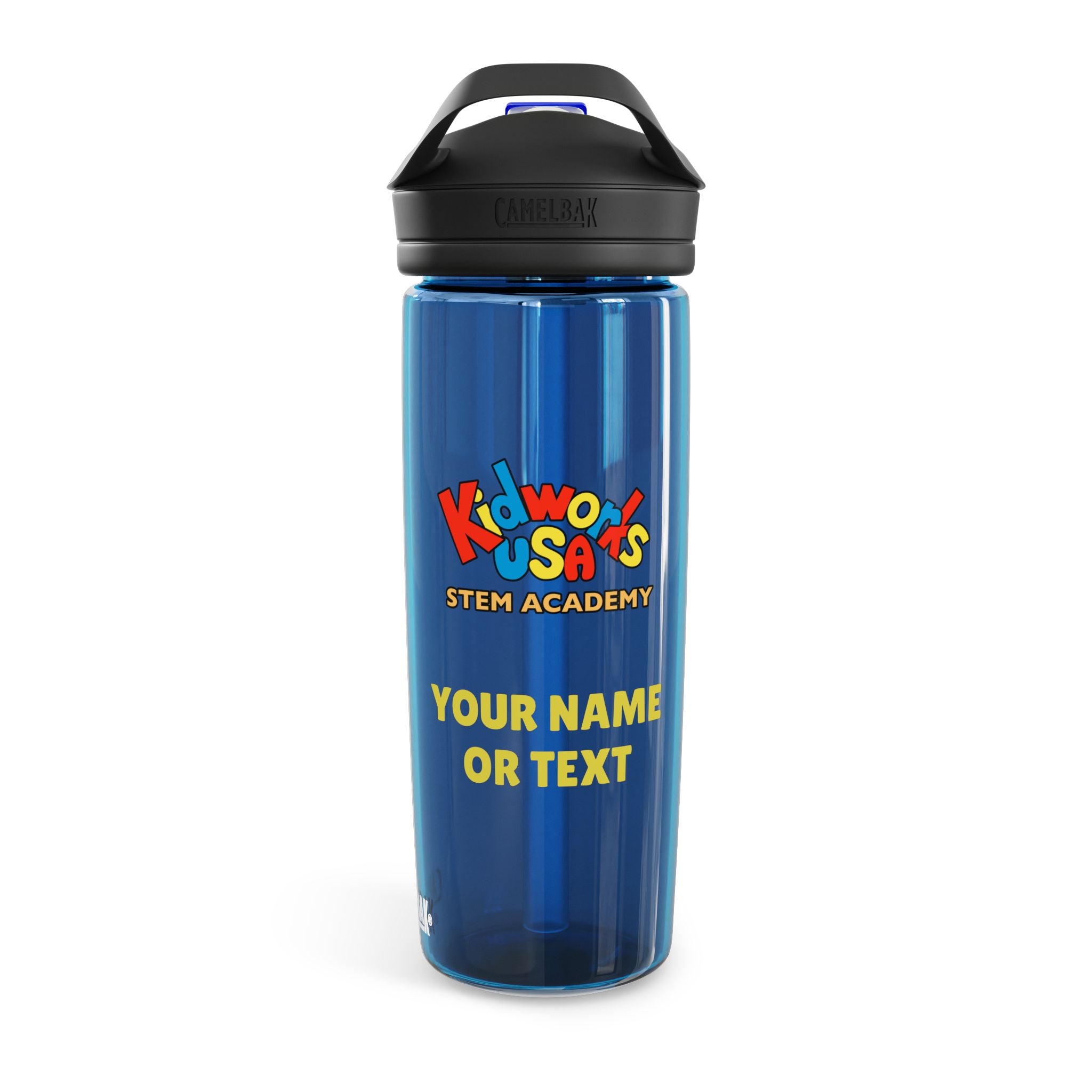 PERSONALIZED Kidworks USA Stem Academy CamelBak Eddy®  Water Bottle, 2 Colors, 20oz\25oz