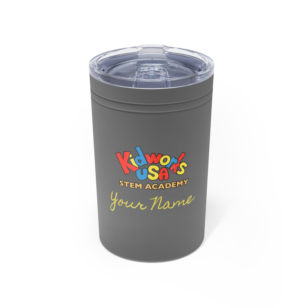 PERSONALIZED Kidworks USA Stem Academy Vacuum Insulated Tumbler, 2 Colors, 11oz
