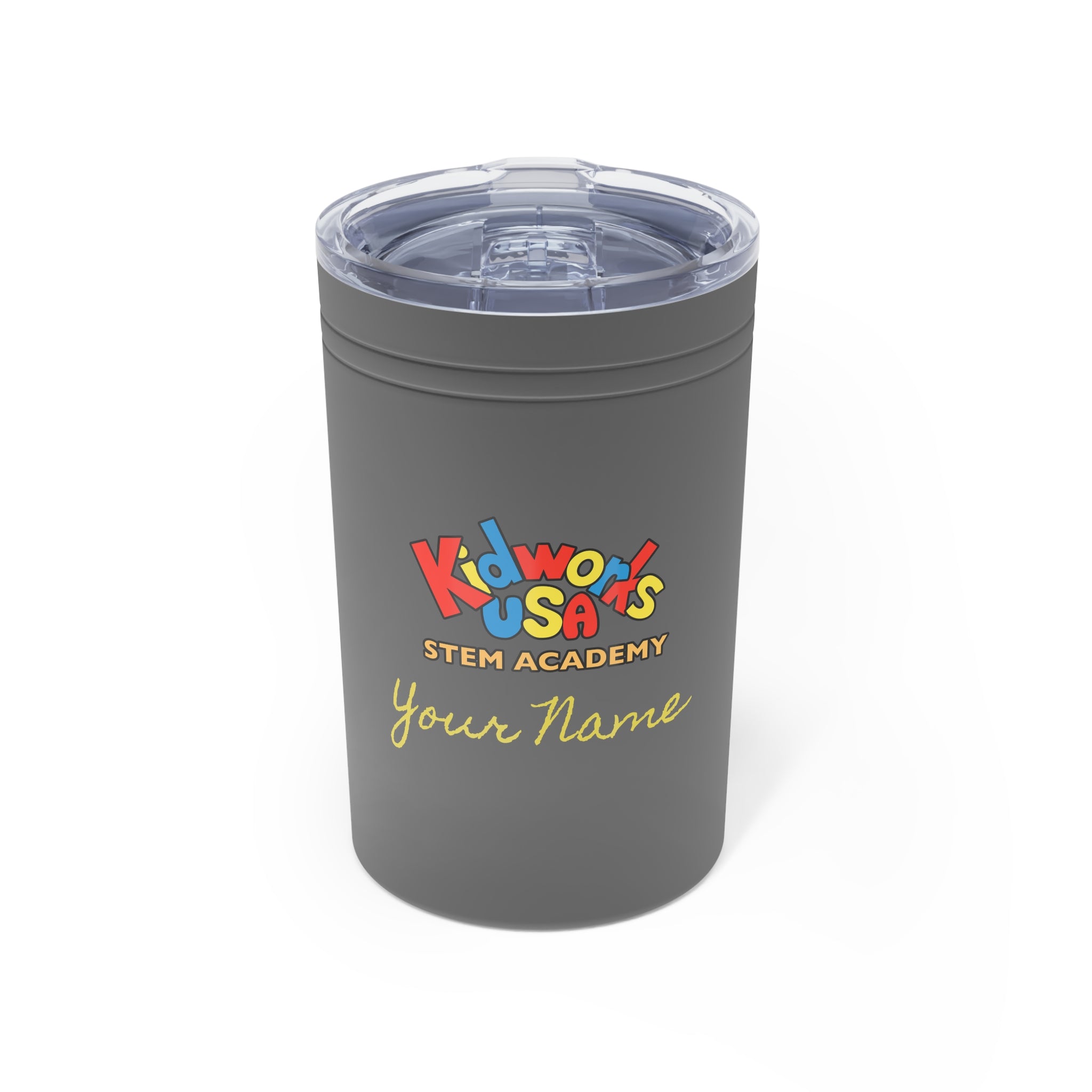 PERSONALIZED Kidworks USA Stem Academy Vacuum Insulated Tumbler, 2 Colors, 11oz