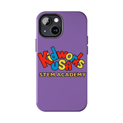 COLOR CUSTOMIZED Kidworks USA Stem Academy Tough Phone Cases - iPhone 12+