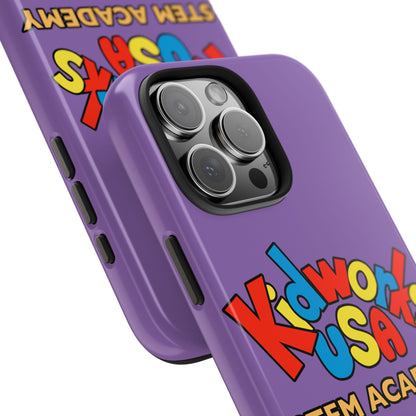 COLOR CUSTOMIZED Kidworks USA Stem Academy Tough Phone Cases - iPhone 12+