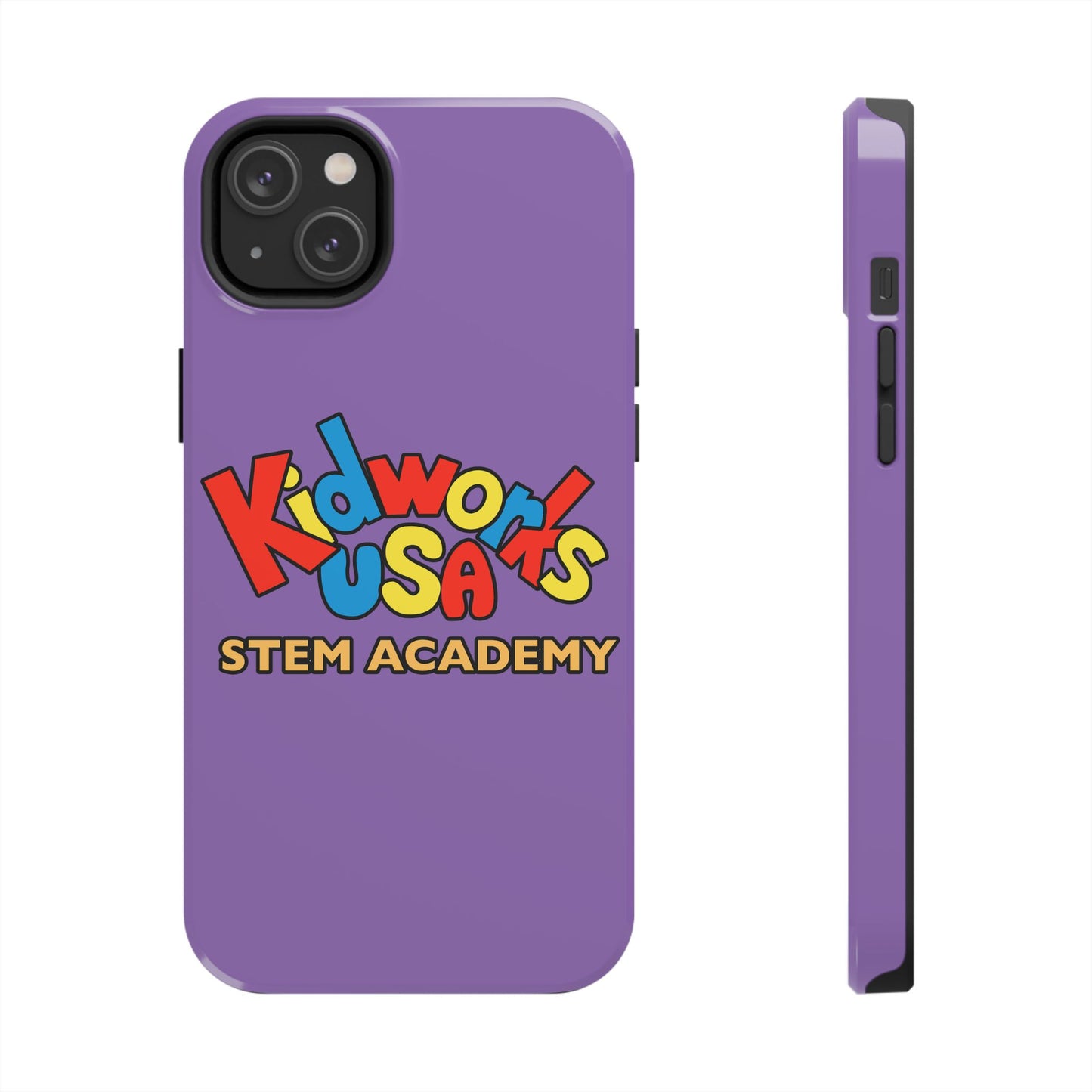 COLOR CUSTOMIZED Kidworks USA Stem Academy Tough Phone Cases - iPhone 12+