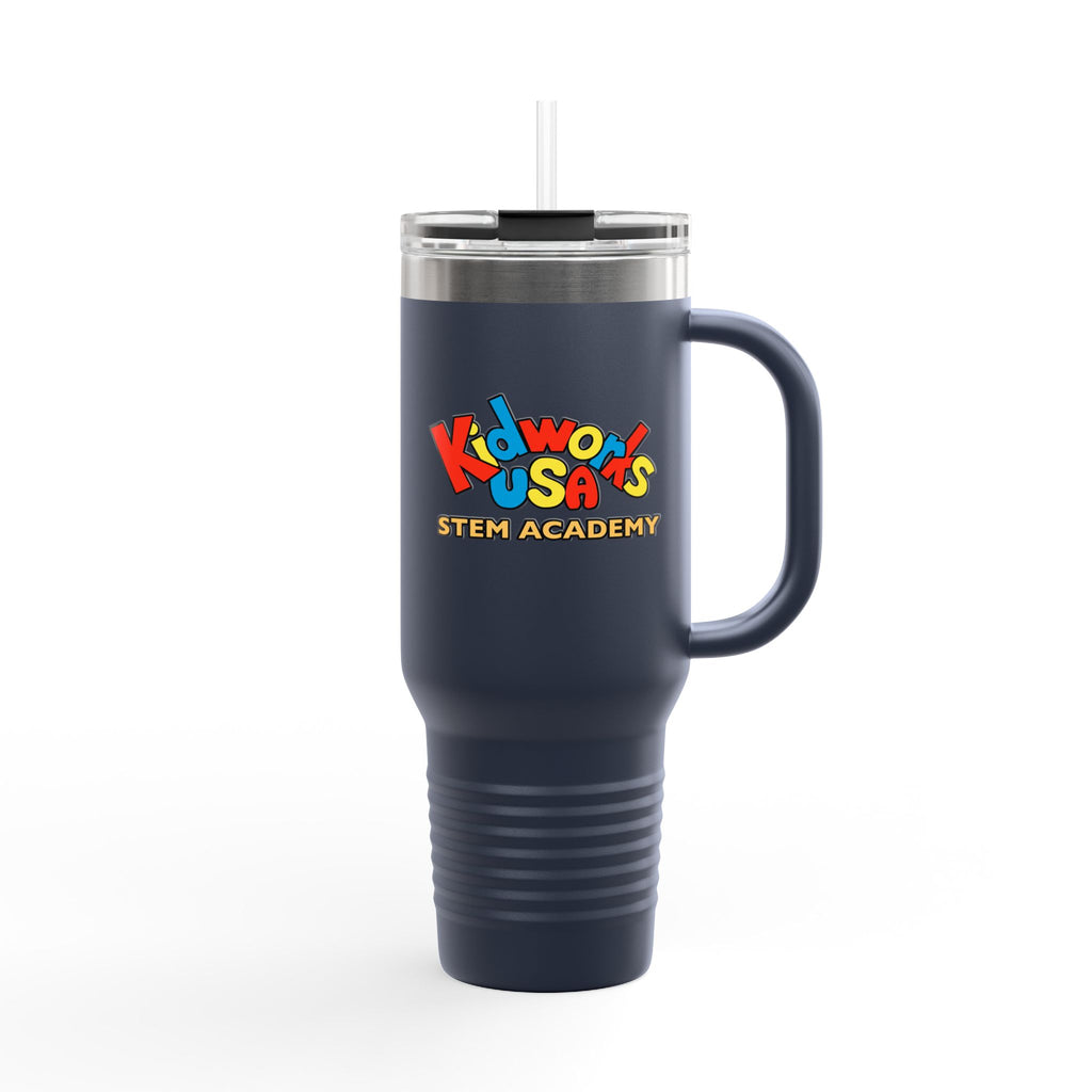 PERSONALIZED Kidworks USA Stem Academy Insulated Travel Mug, 8 Colors, 40oz