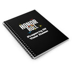 PERSONALIZED Kidworks USA HONOR ROLL Spiral Notebook - Ruled Line - Black