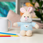 Kidworks USA HONOR ROLL Stuffed Animal with Tee - 6 Animals 8 Colors