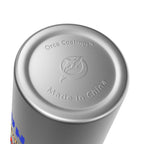 PERSONALIZED Kidworks USA Stem Academy Stainless Steel Water Bottle With Straw, 20oz