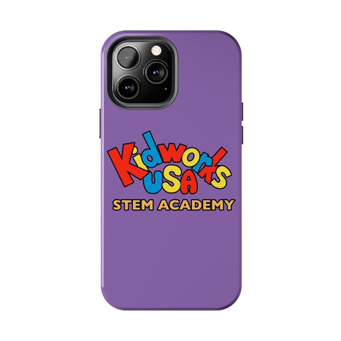 COLOR CUSTOMIZED Kidworks USA Stem Academy Tough Phone Cases - iPhone 12+