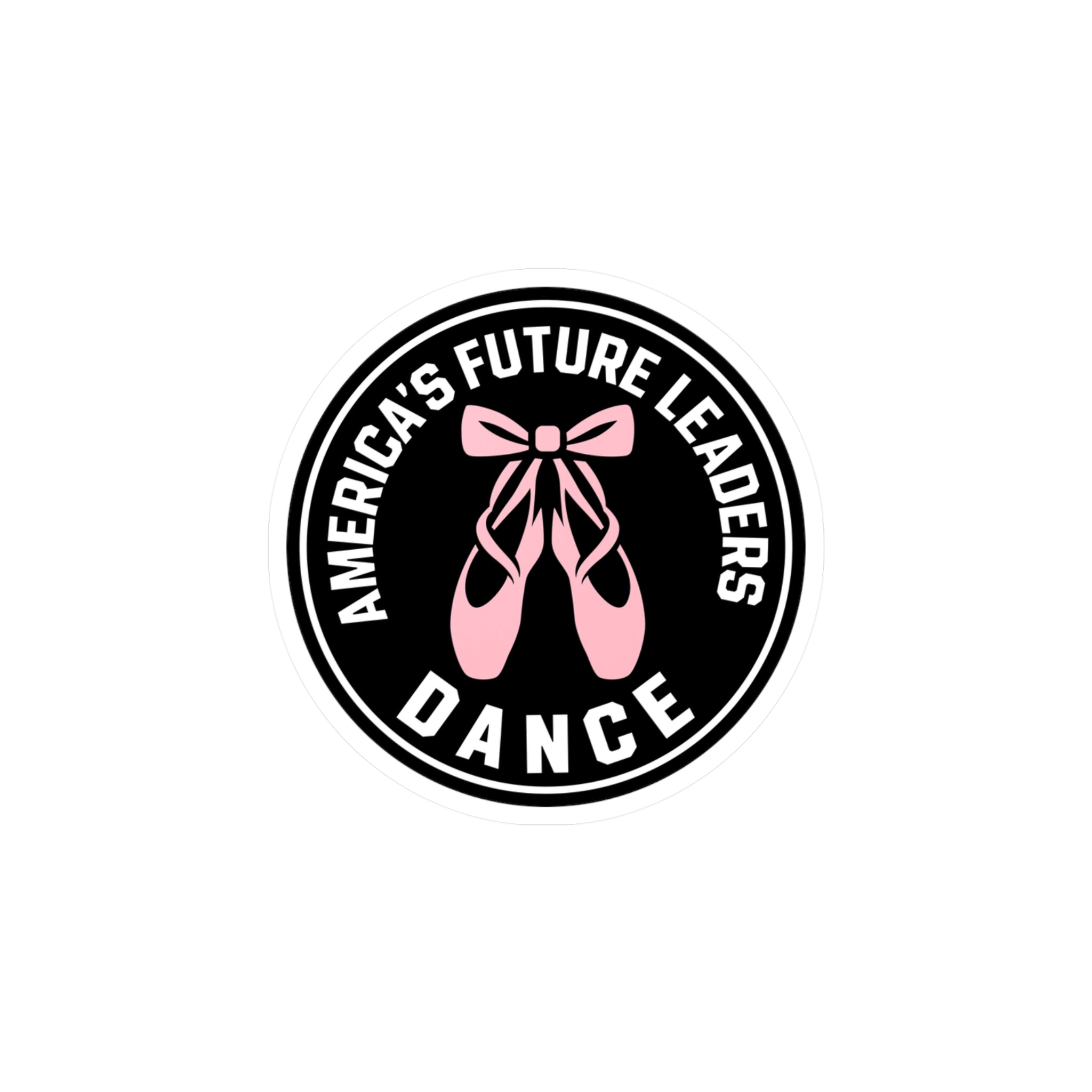 America's Future Leaders DANCE Vinyl Decal 3.5"