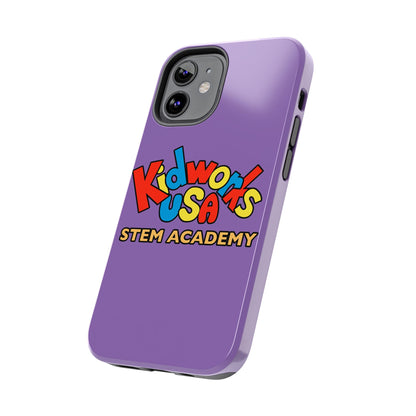 COLOR CUSTOMIZED Kidworks USA Stem Academy Tough Phone Cases - iPhone 12+