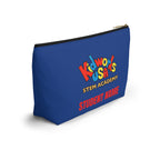 PERSONALIZED Kidworks USA STEM ACADEMY Pencil Case Accessory Pouch w T-bottom