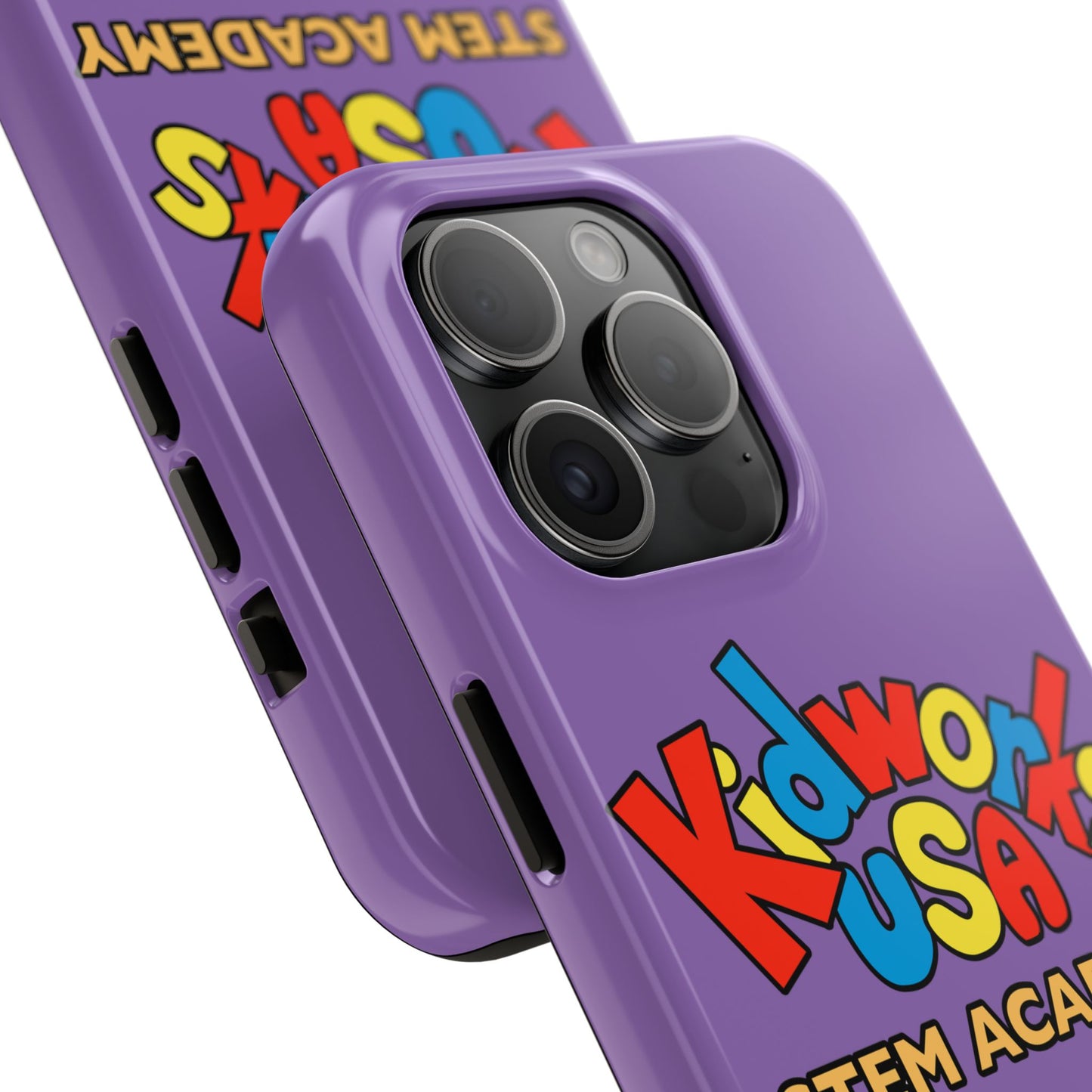 COLOR CUSTOMIZED Kidworks USA Stem Academy Tough Phone Cases - iPhone 12+