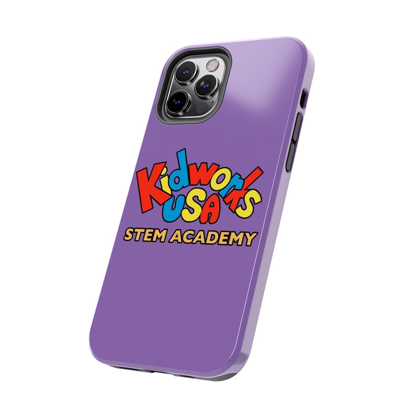 COLOR CUSTOMIZED Kidworks USA Stem Academy Tough Phone Cases - iPhone 12+