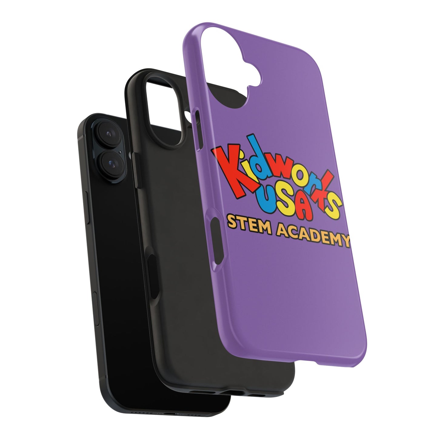 COLOR CUSTOMIZED Kidworks USA Stem Academy Tough Phone Cases - iPhone 12+