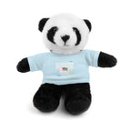 Kidworks USA HONOR ROLL Stuffed Animal with Tee - 6 Animals 8 Colors