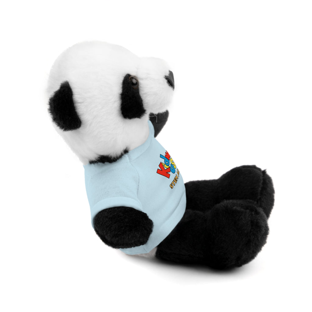 Kidworks USA Stem Academy Stuffed Animals with Tee, 4 Colors, 8 Animals