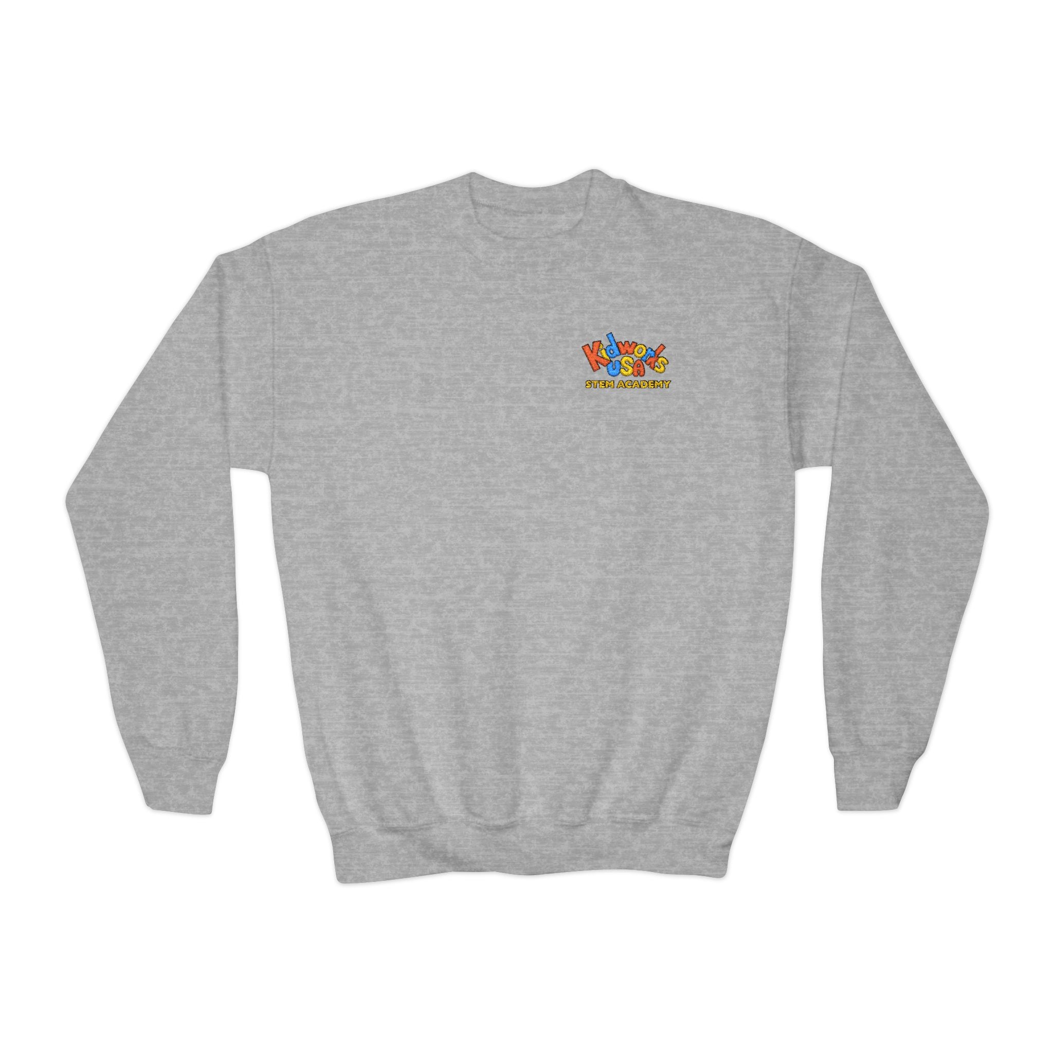 Kidworks USA 6th & 7th Middle School Official UNIFORM Sweatshirt - Grey