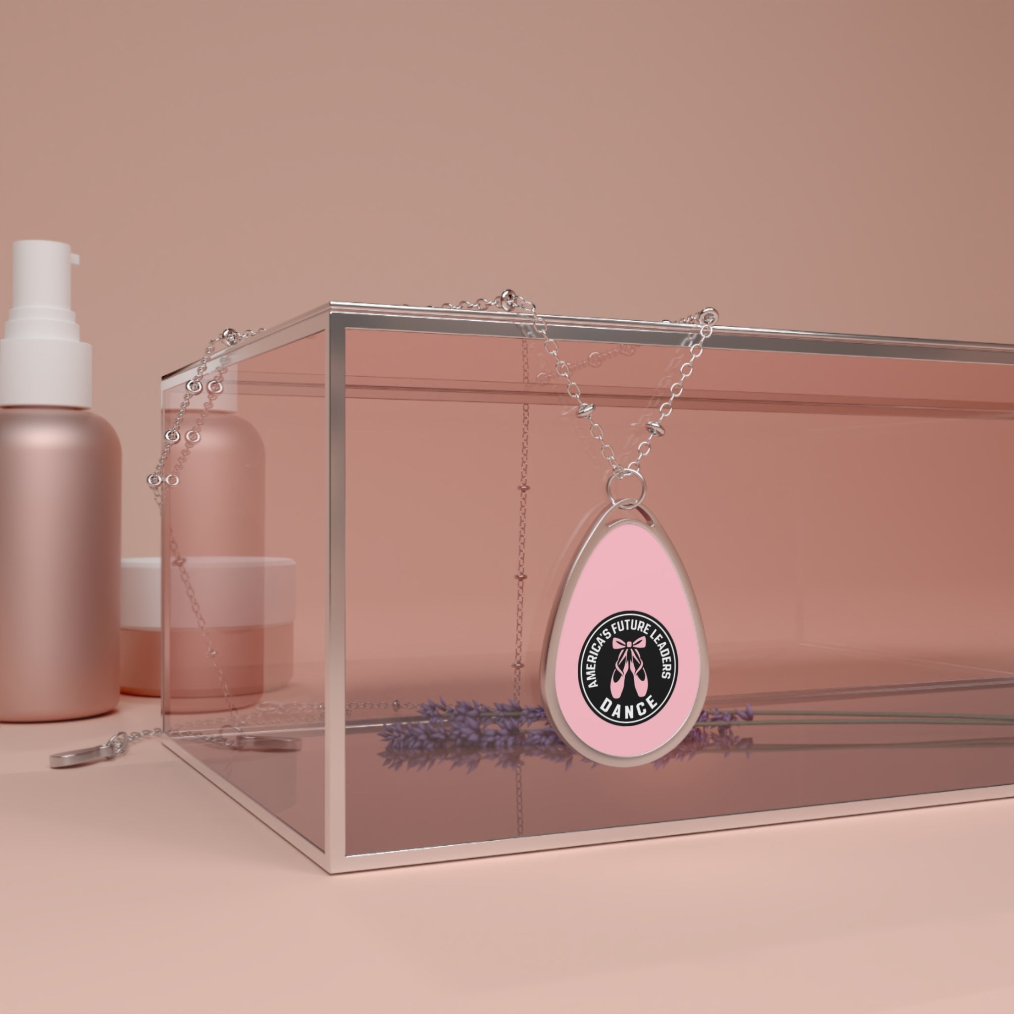 America's Future Leaders DANCE Girls' Oval Necklace