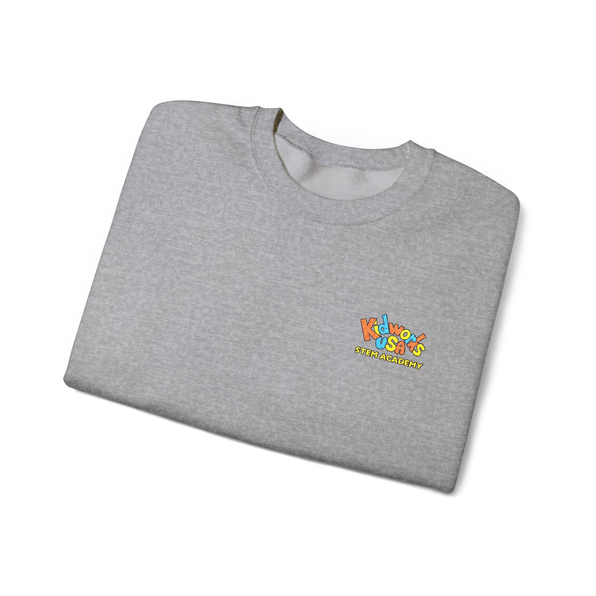 Kidworks USA ADULT 6th + 7th Middle School Official UNIFORM Sweatshirt - Grey