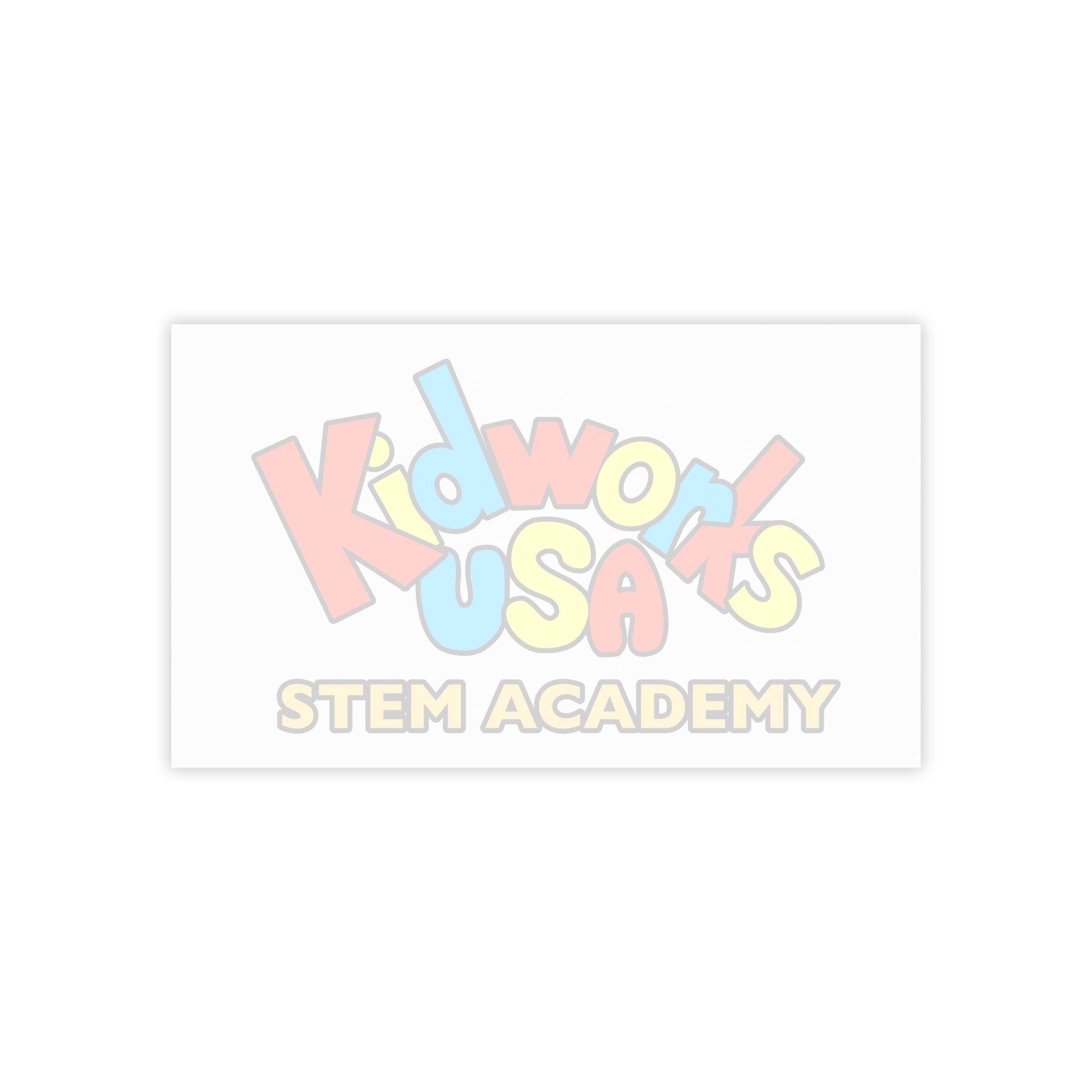 Post-it® Brand Kidworks USA STEM ACADEMY Logo Note Pads, 6 sizes