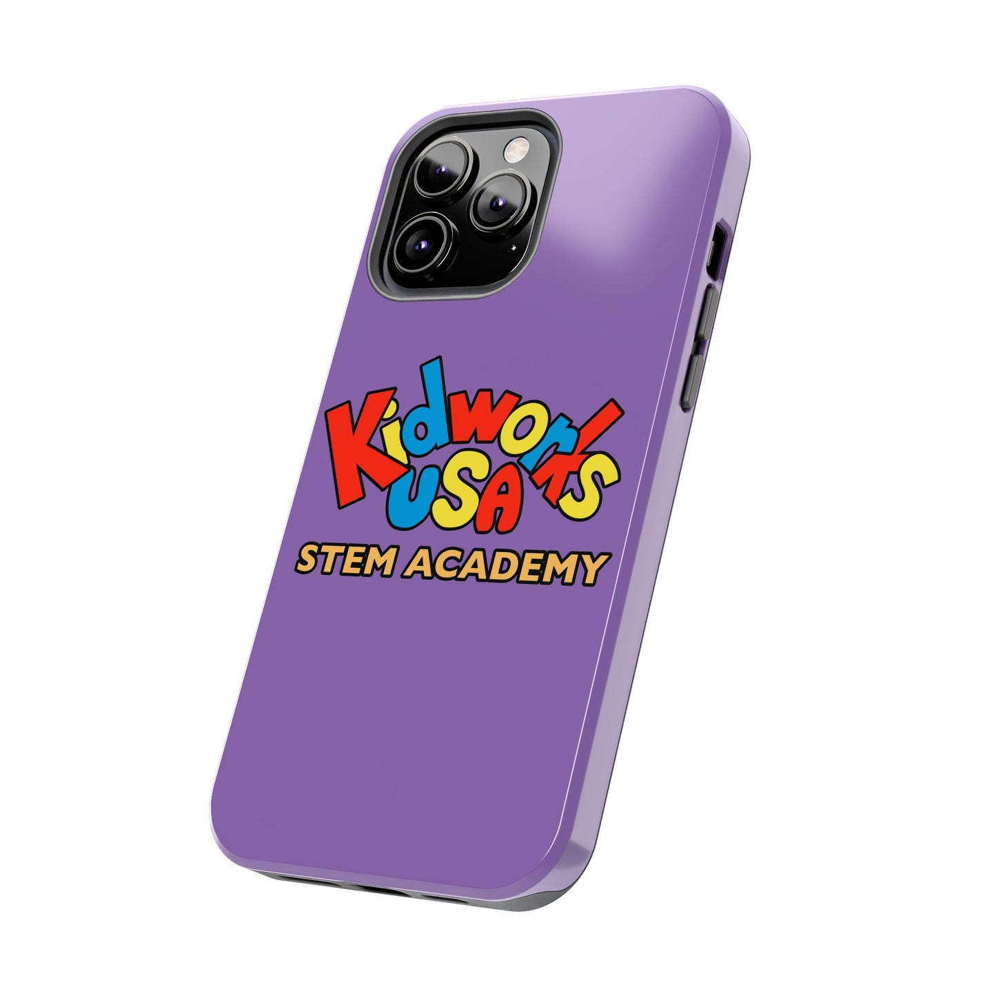 COLOR CUSTOMIZED Kidworks USA Stem Academy Tough Phone Cases - iPhone 12+