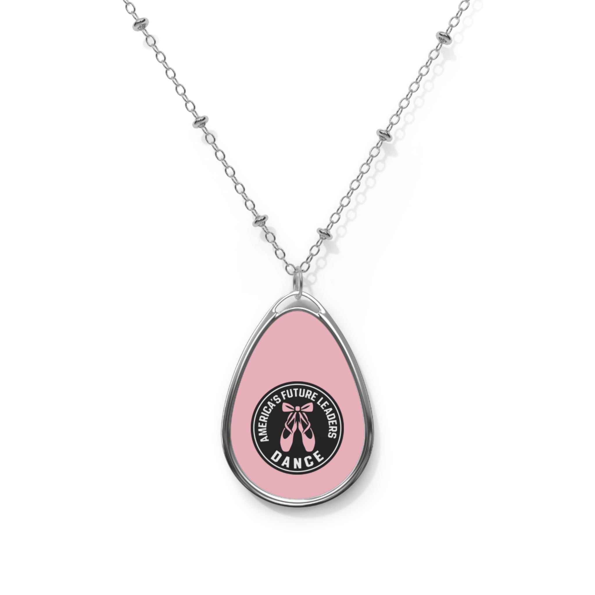 America's Future Leaders DANCE Girls' Oval Necklace