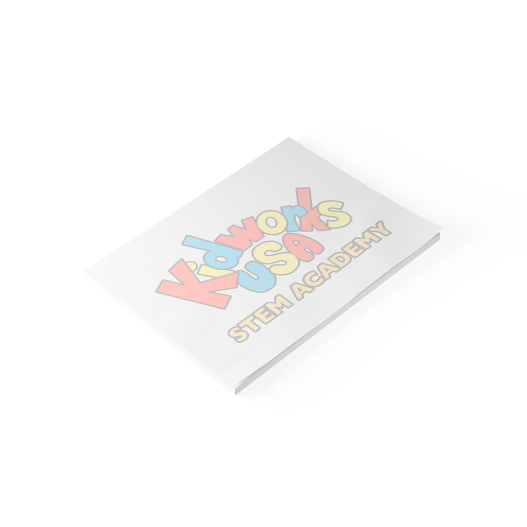 Post-it® Brand Kidworks USA STEM ACADEMY Logo Note Pads, 6 sizes