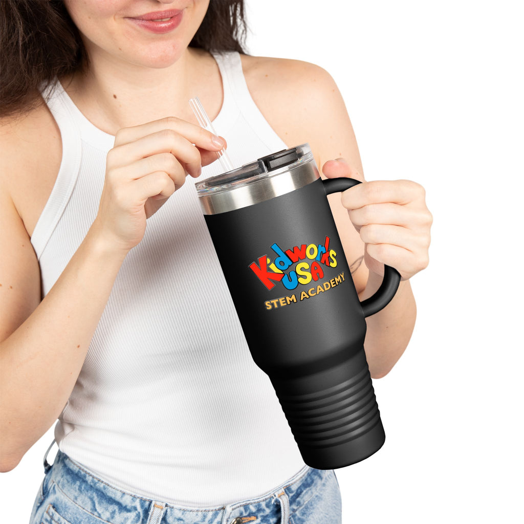 PERSONALIZED Kidworks USA Stem Academy Insulated Travel Mug, 8 Colors, 40oz