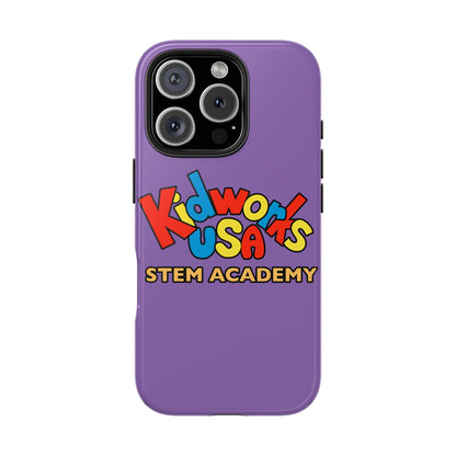 COLOR CUSTOMIZED Kidworks USA Stem Academy Tough Phone Cases - iPhone 12+