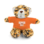 Kidworks USA HONOR ROLL Stuffed Animal with Tee - 6 Animals 8 Colors