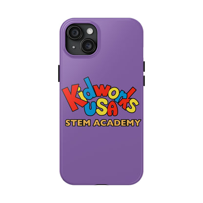 COLOR CUSTOMIZED Kidworks USA Stem Academy Tough Phone Cases - iPhone 12+
