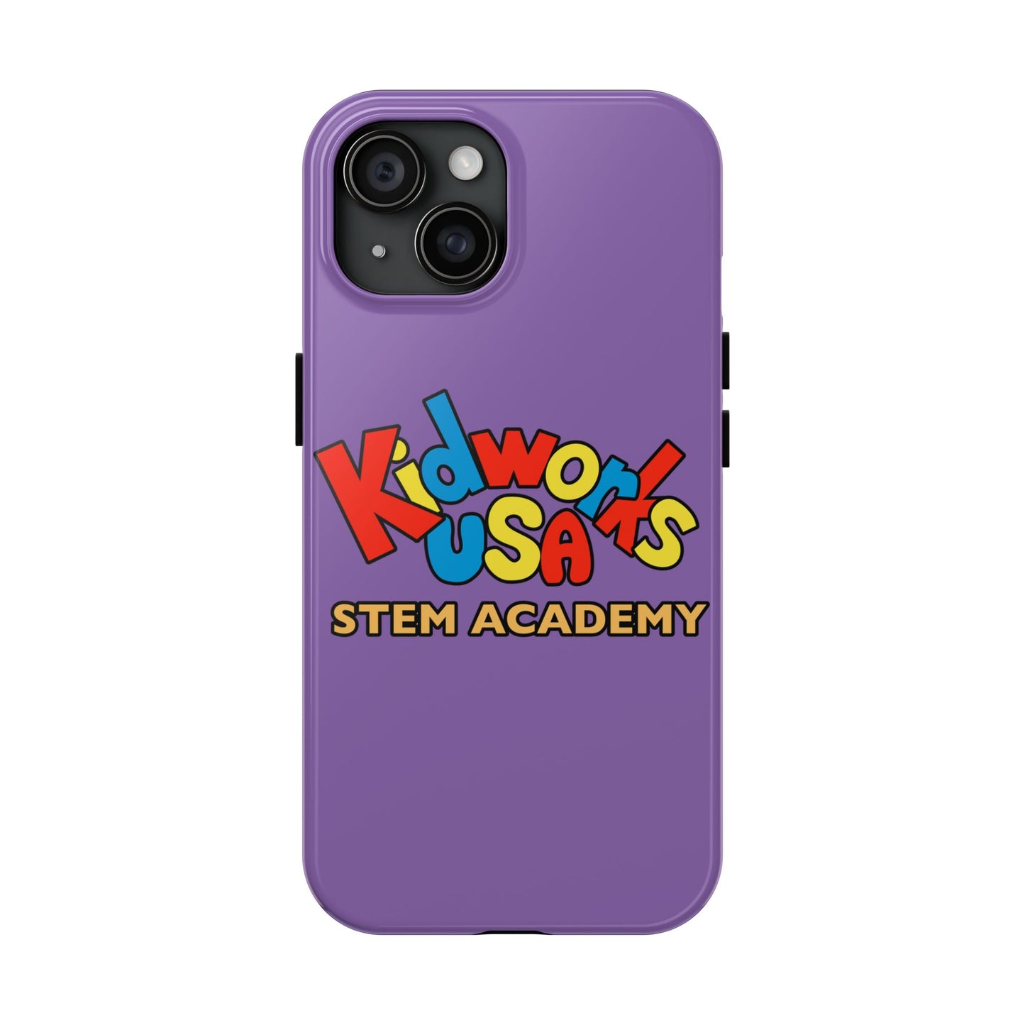 COLOR CUSTOMIZED Kidworks USA Stem Academy Tough Phone Cases - iPhone 12+