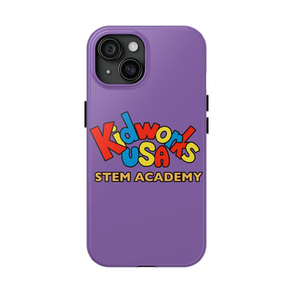 COLOR CUSTOMIZED Kidworks USA Stem Academy Tough Phone Cases - iPhone 12+