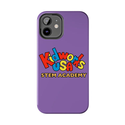 COLOR CUSTOMIZED Kidworks USA Stem Academy Tough Phone Cases - iPhone 12+