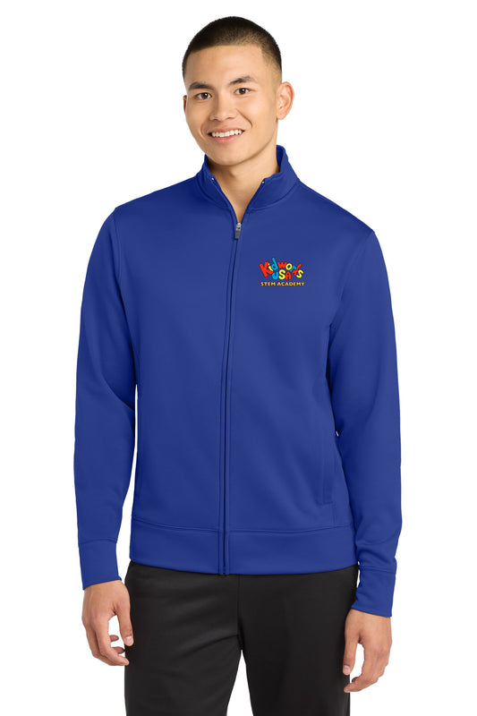 ADULT Kidworks USA K-5 Elementary School Official UNIFORM Jacket - Royal Blue