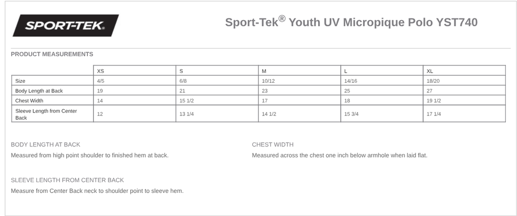 Kidworks USA 6th & 7th Middle School Official UNIFORM Polo - White