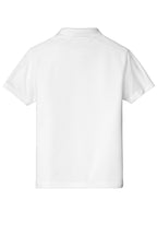 Kidworks USA 6th & 7th Middle School Official UNIFORM Polo - White