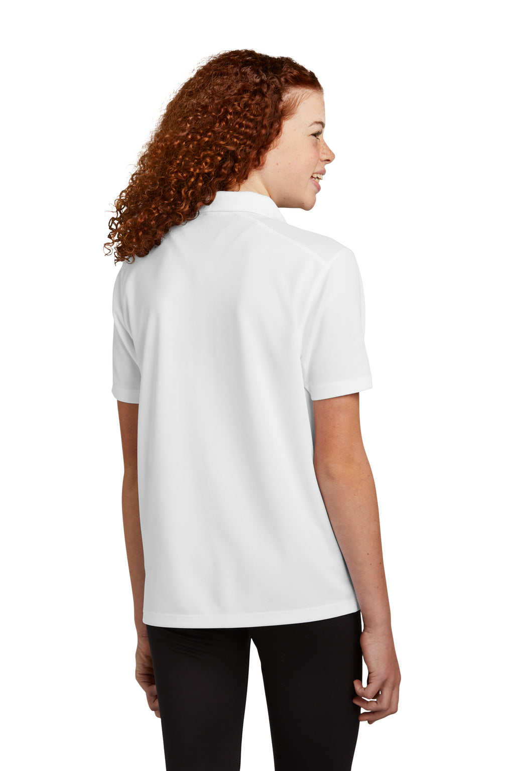 Kidworks USA 6th & 7th Middle School Official UNIFORM Polo - White